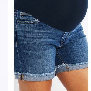 Joe’s Brand Cuffed Maternity Shorts